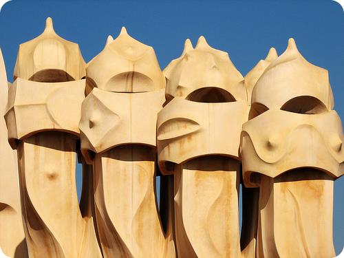 Detalle de la Casa Milà (La Pedrera)